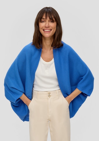 s.Oliver Cape in Blue: front