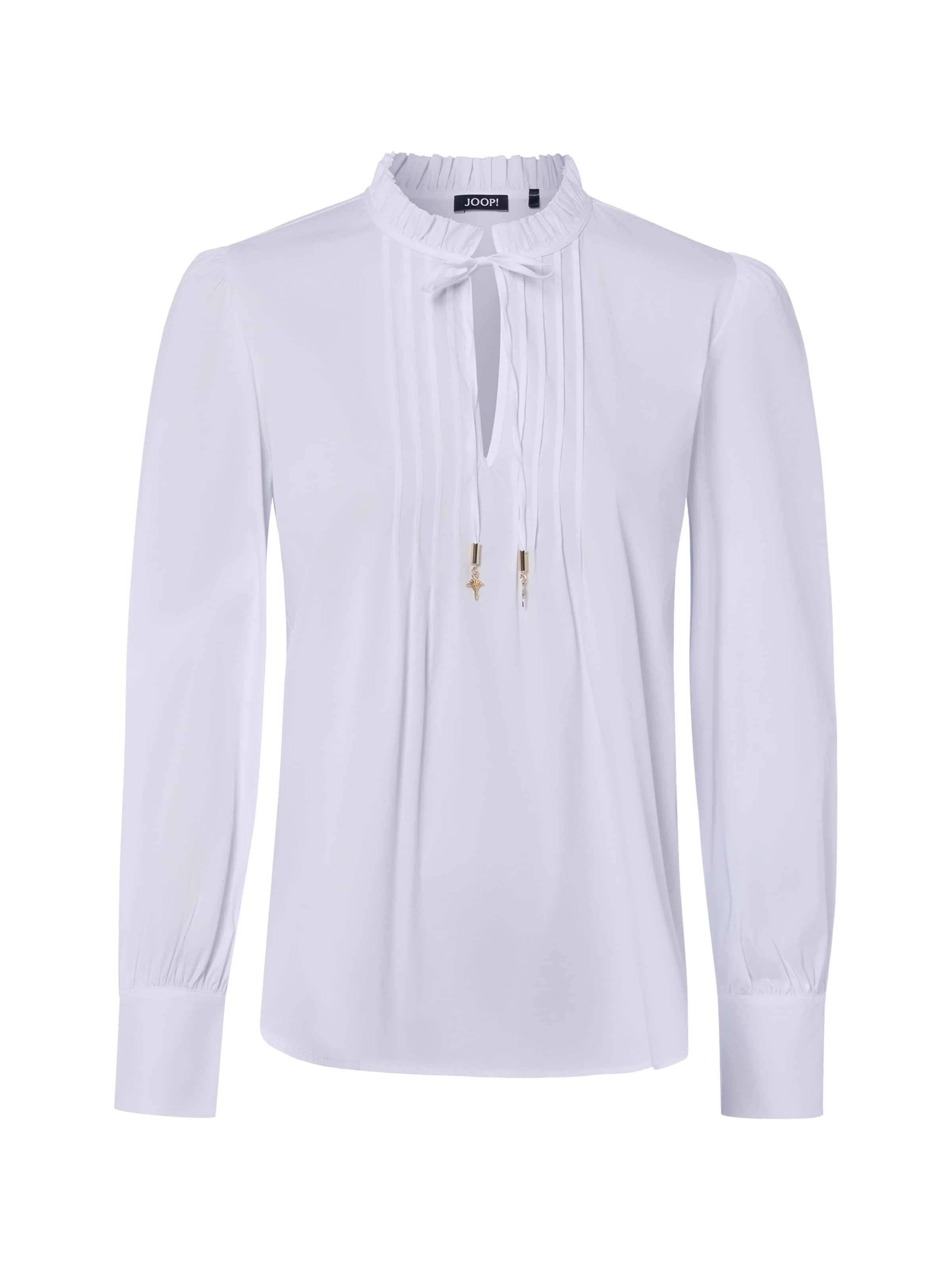 JOOP! Blouse in Wit: voorkant