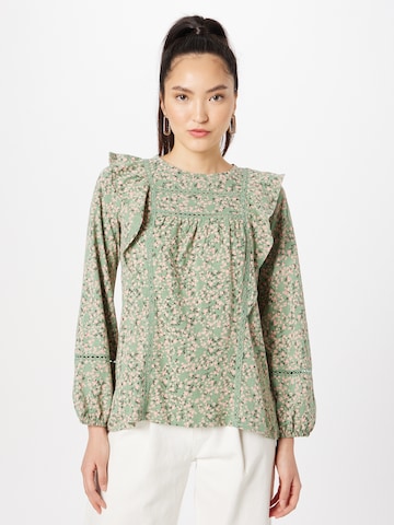 Camicia da donna di Oasis in verde: frontale