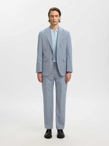 SELECTED Regular Trousers with creases in Blue