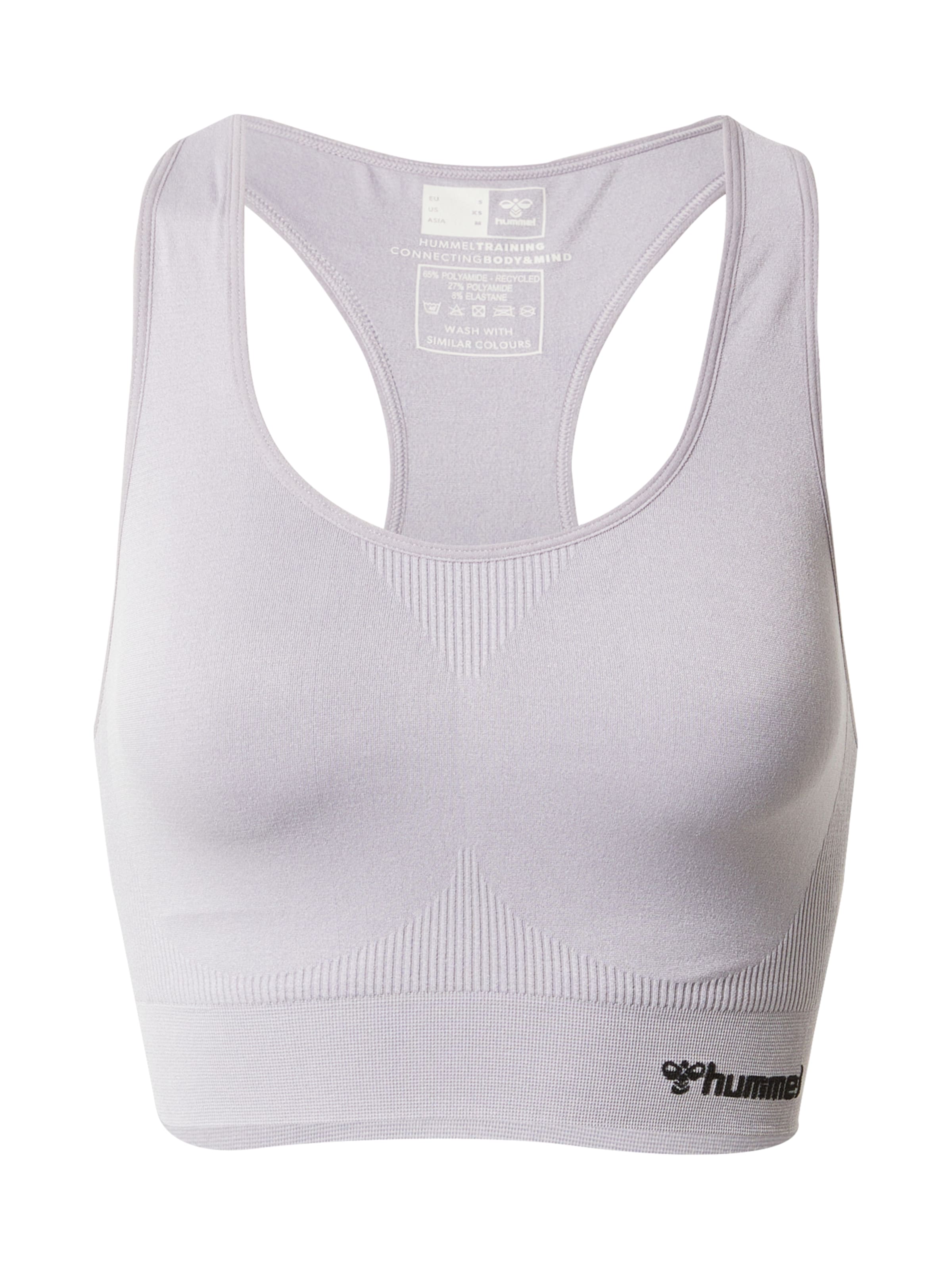 Reggiseno sportivo 'TIF' di Hummel in grigio: frontale