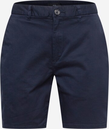 River Island Skinny Chino trousers in Blue: front