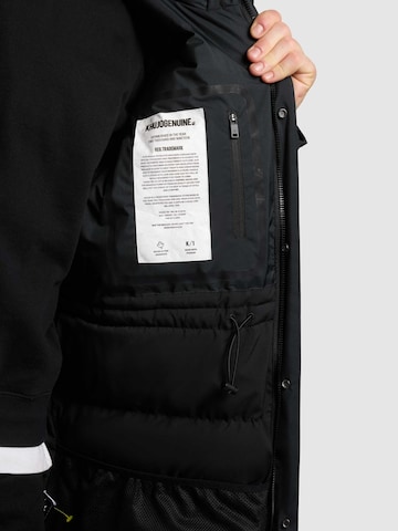 khujo Wintermantel 'Kenji' in Schwarz