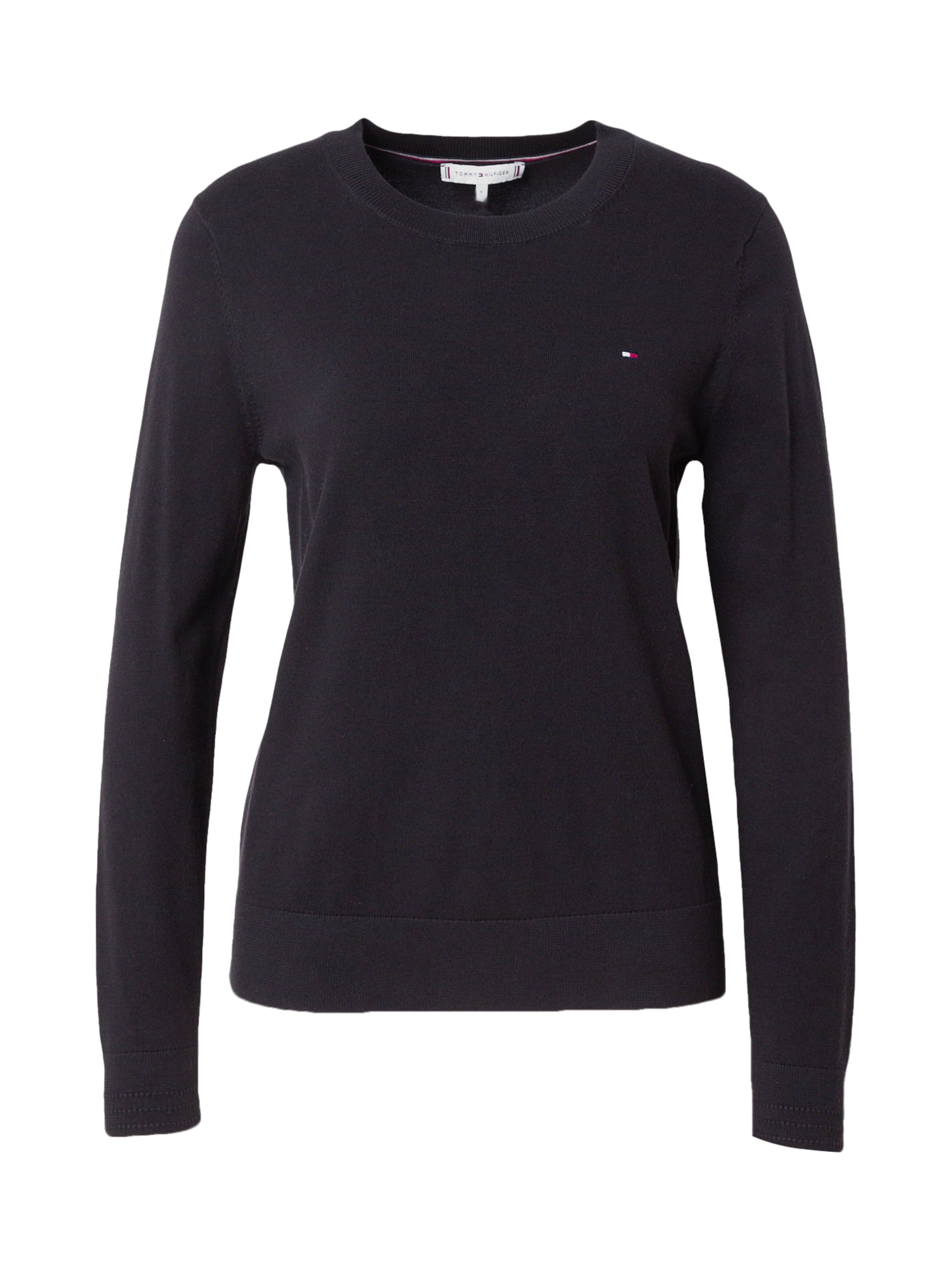 TOMMY HILFIGER Sweater in Black: front
