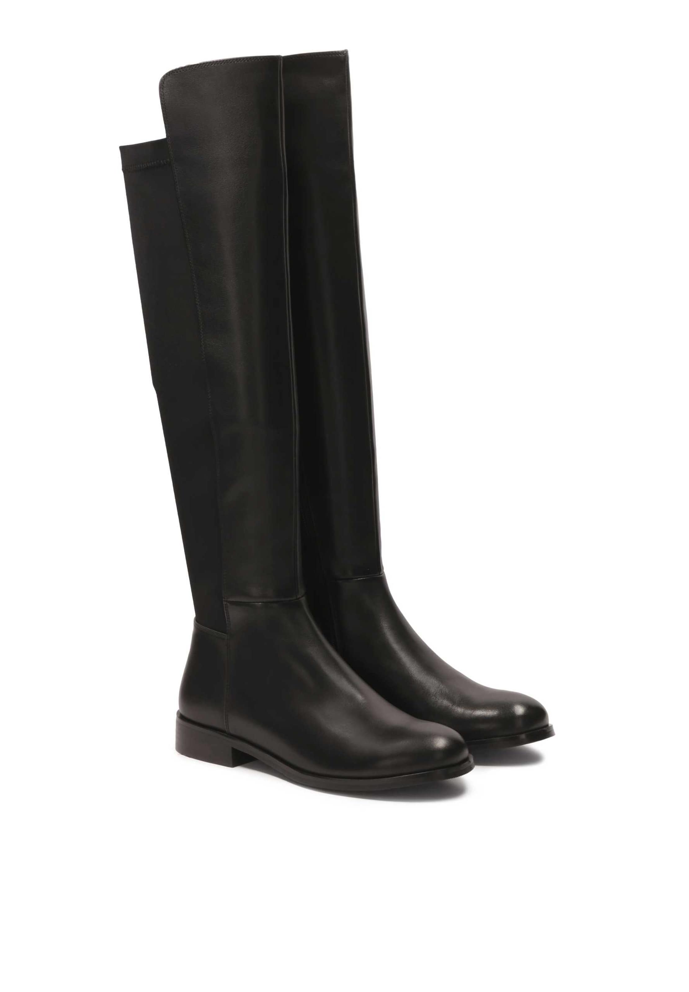Kazar Ботуши над коляното в черно