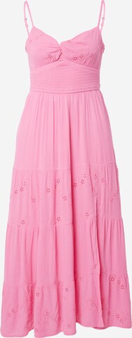 HOLLISTER Summer Dress in Pink: front