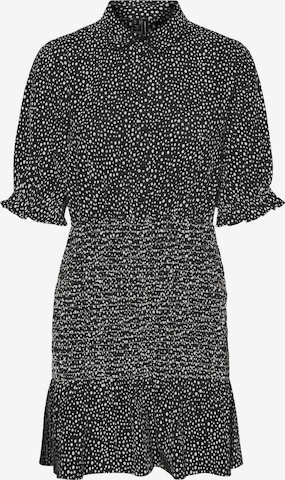 VERO MODA Košilové šaty 'Dicthe' – černá: přední strana