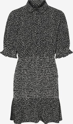 VERO MODA - Vestido camisero 'Dicthe' en negro: frente