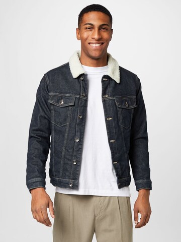Redefined Rebel Between-Season Jacket 'Princeton' in Blue: front