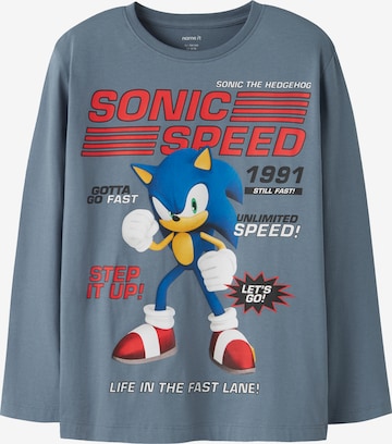 NAME IT Shirt 'NKMATTI SONIC' in Blue: front