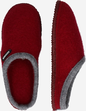 GIESSWEIN - Pantufa 'Dannheim' em vermelho