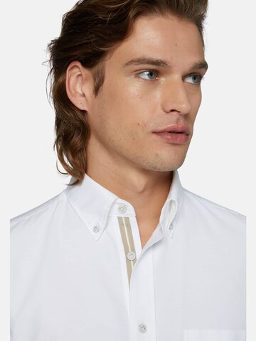 Boggi Milano Regular fit Button Up Shirt in White