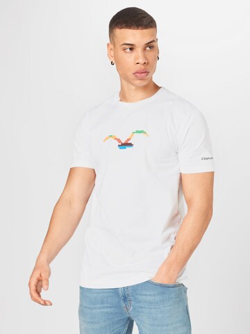 Cleptomanicx Shirt 'Clepticx' in White: front