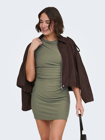 ONLY Obleka 'ONLAMBER' | zelena barva: sprednja stran