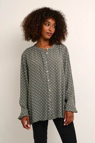 Kaffe Blouse 'Jilly' in Groen: voorkant