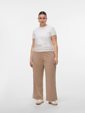 Vero Moda Curve regular Bukser 'VMBerlin' i beige
