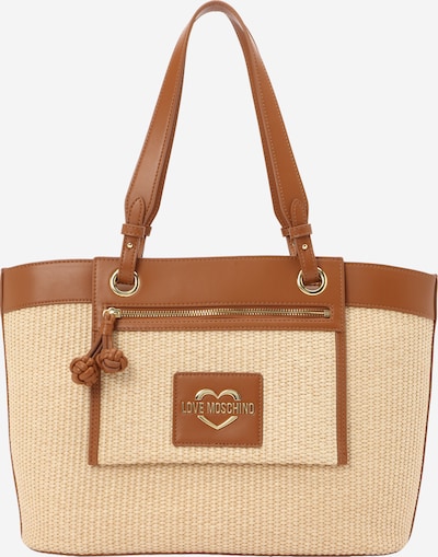 Love Moschino Shopper torba u svijetlobež / konjak, Pregled proizvoda