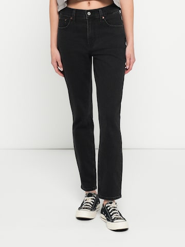 Skinny Jeans di Abercrombie & Fitch in nero: frontale