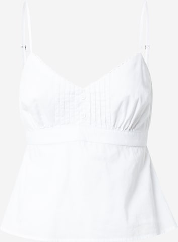 HOLLISTER Blouse in White: front