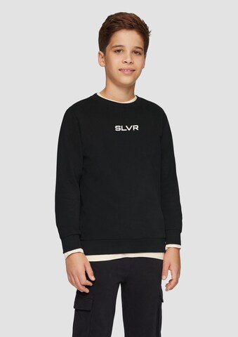 s.Oliver Sweatshirt in Schwarz