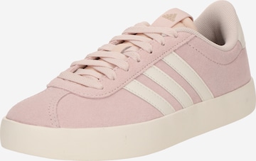 Baskets basses 'VL Court 3.0' ADIDAS SPORTSWEAR en rose : devant