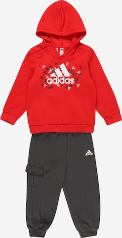 ADIDAS PERFORMANCE Tracksuit in Red: front