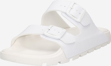 BOSS Black Mule 'Surfley' in White: front