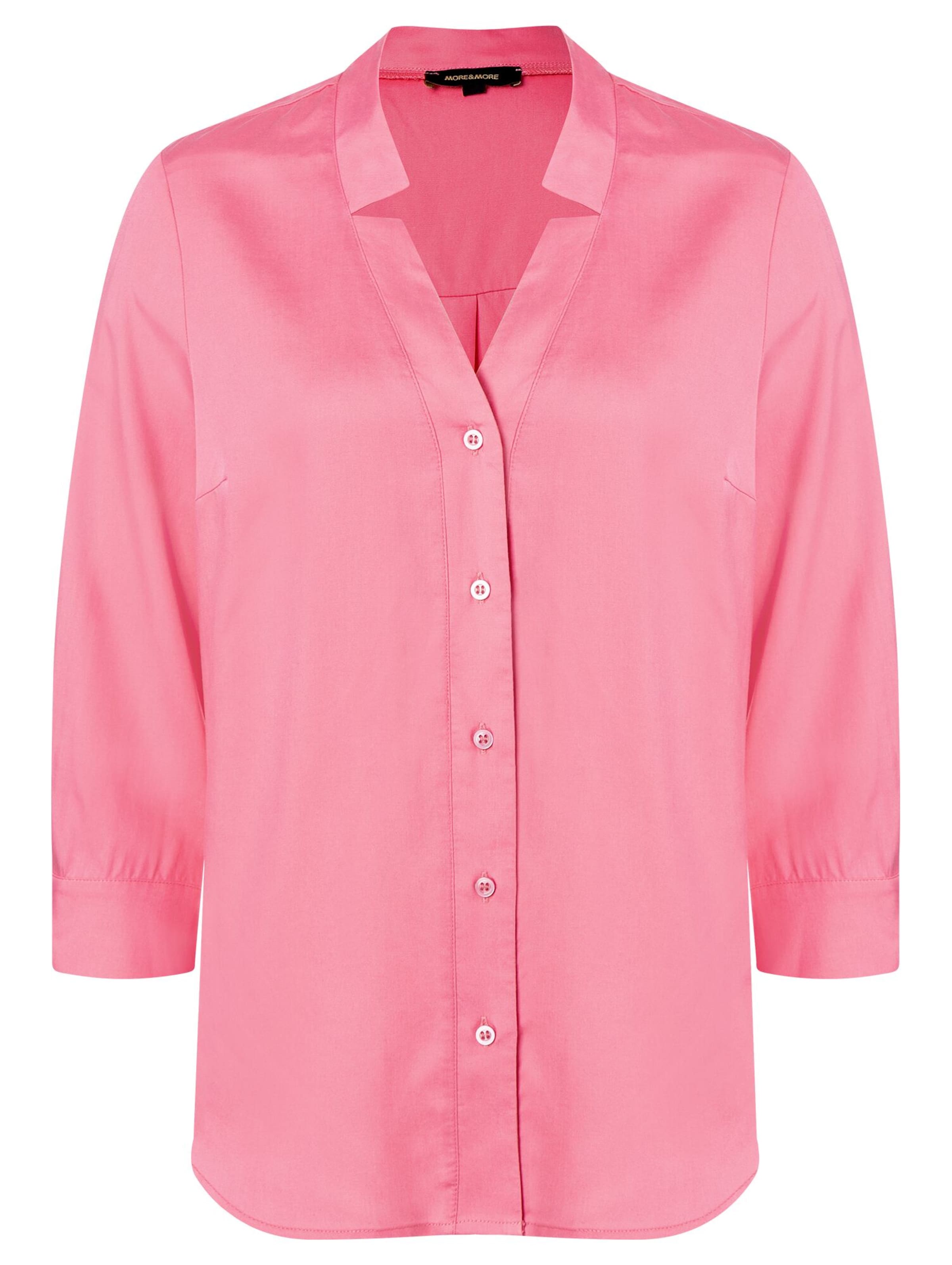 MORE & MORE Блузка в Ярко-розовый: спереди