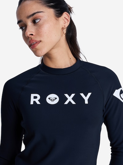 ROXY Performance Shirt 'Essentials Heater' in L in Anthracite / White, Item view