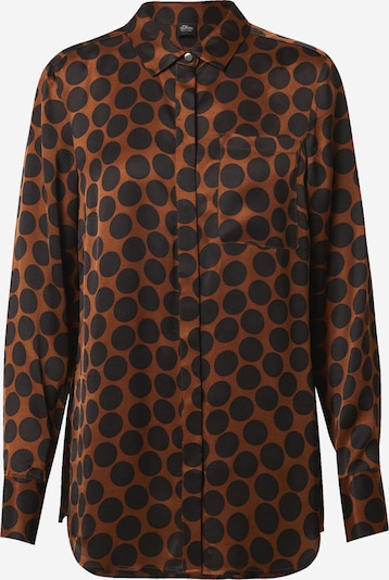 s.Oliver BLACK LABEL Blouse in brown / black, Item view