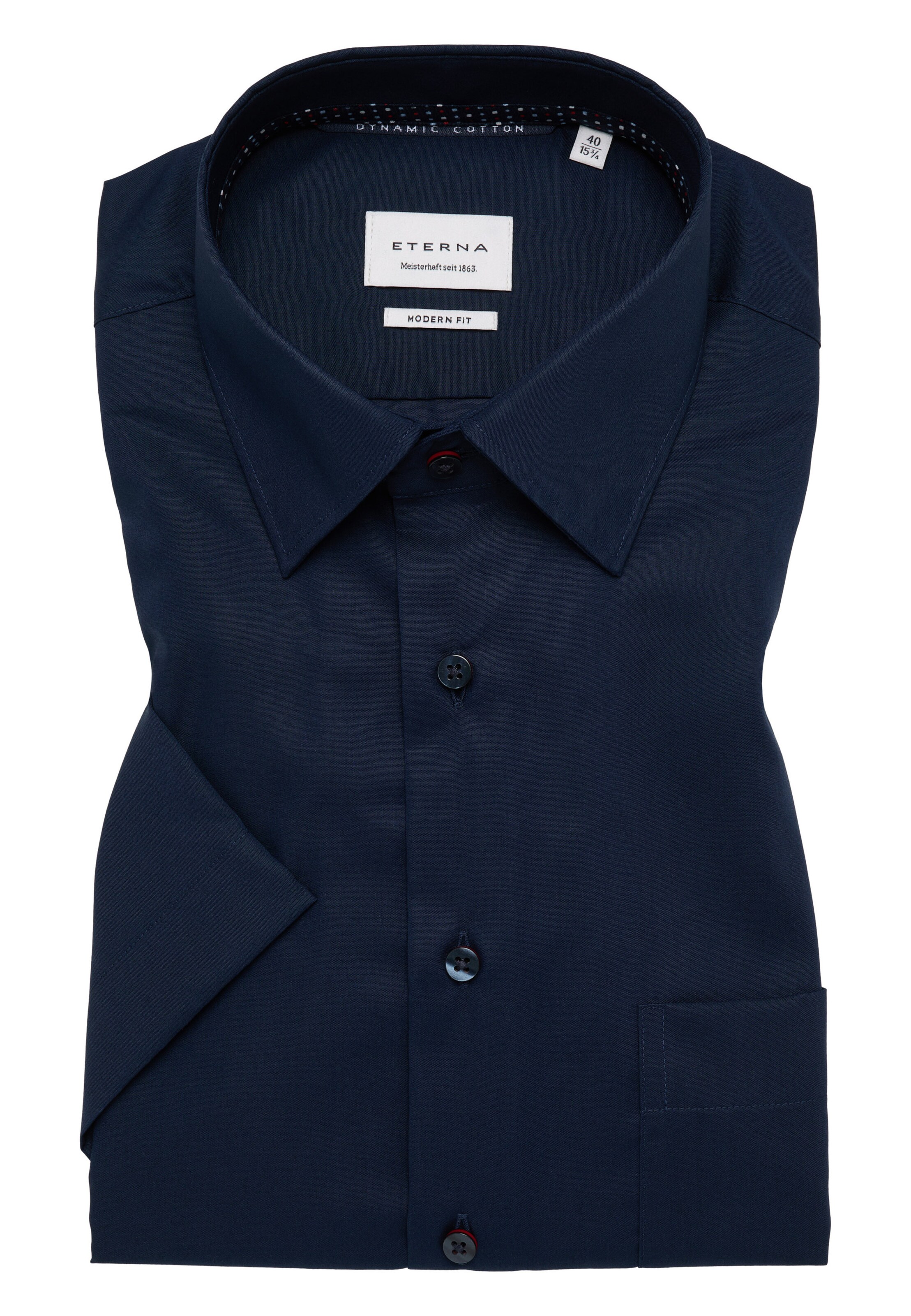 ETERNA Regular fit Zakelijk overhemd in Blauw