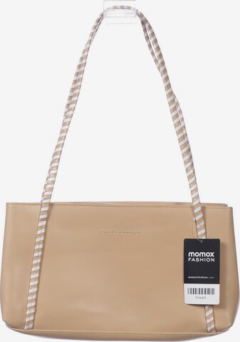 TOM TAILOR Handtasche gross One Size in Beige: predná strana