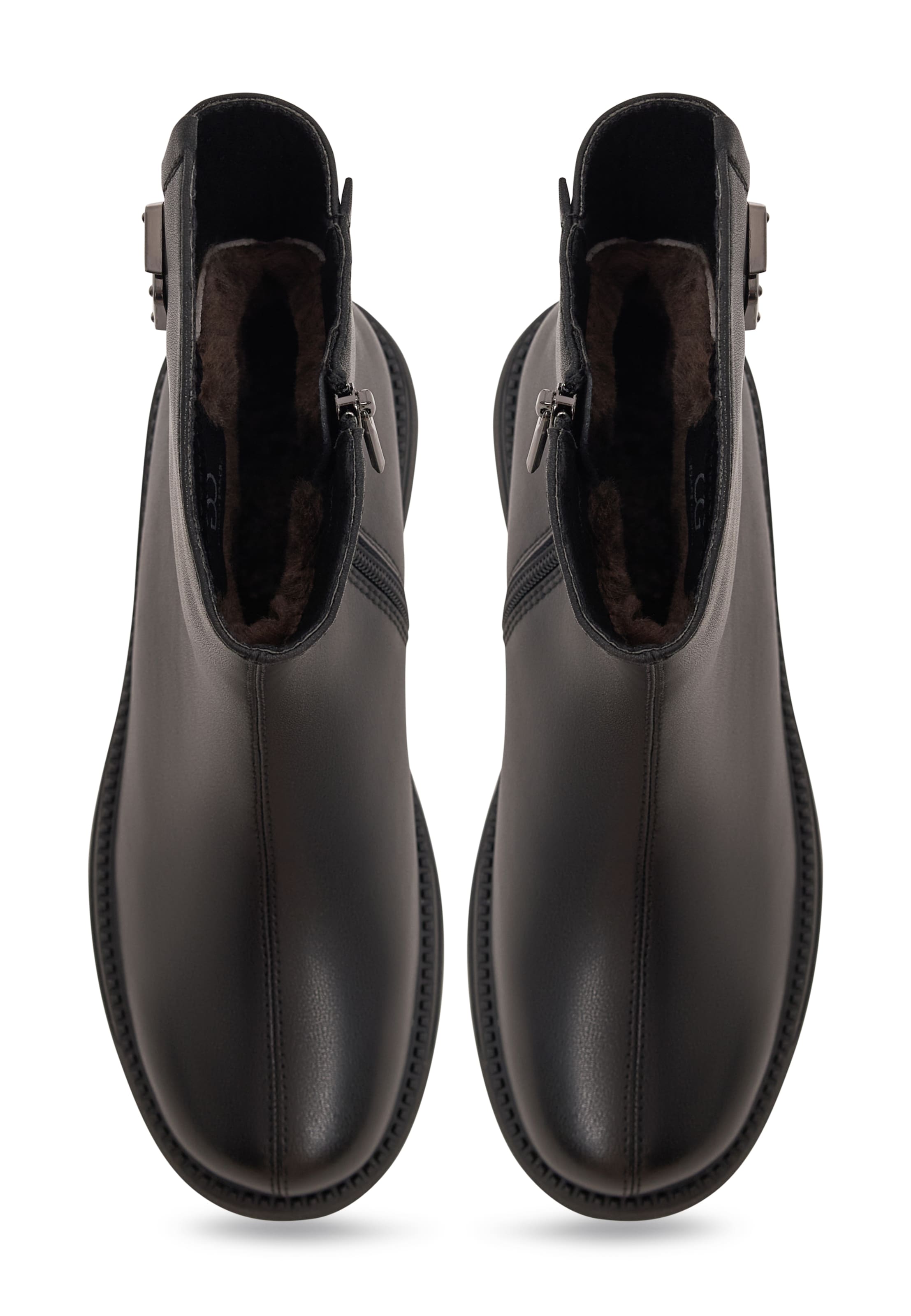 CESARE GASPARI Stiefelette in Schwarz