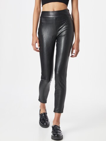 GUESS Skinny Leggings - fekete: elől