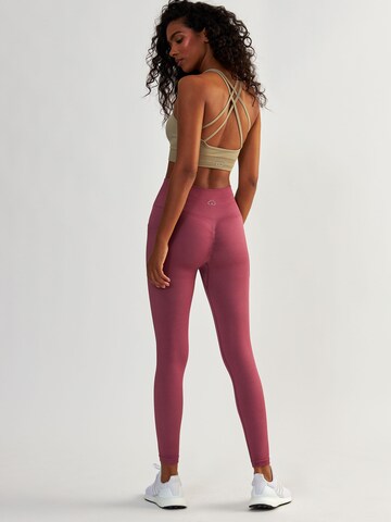BeShaped Regular Sporthose 'Lift Me Up' in Rot