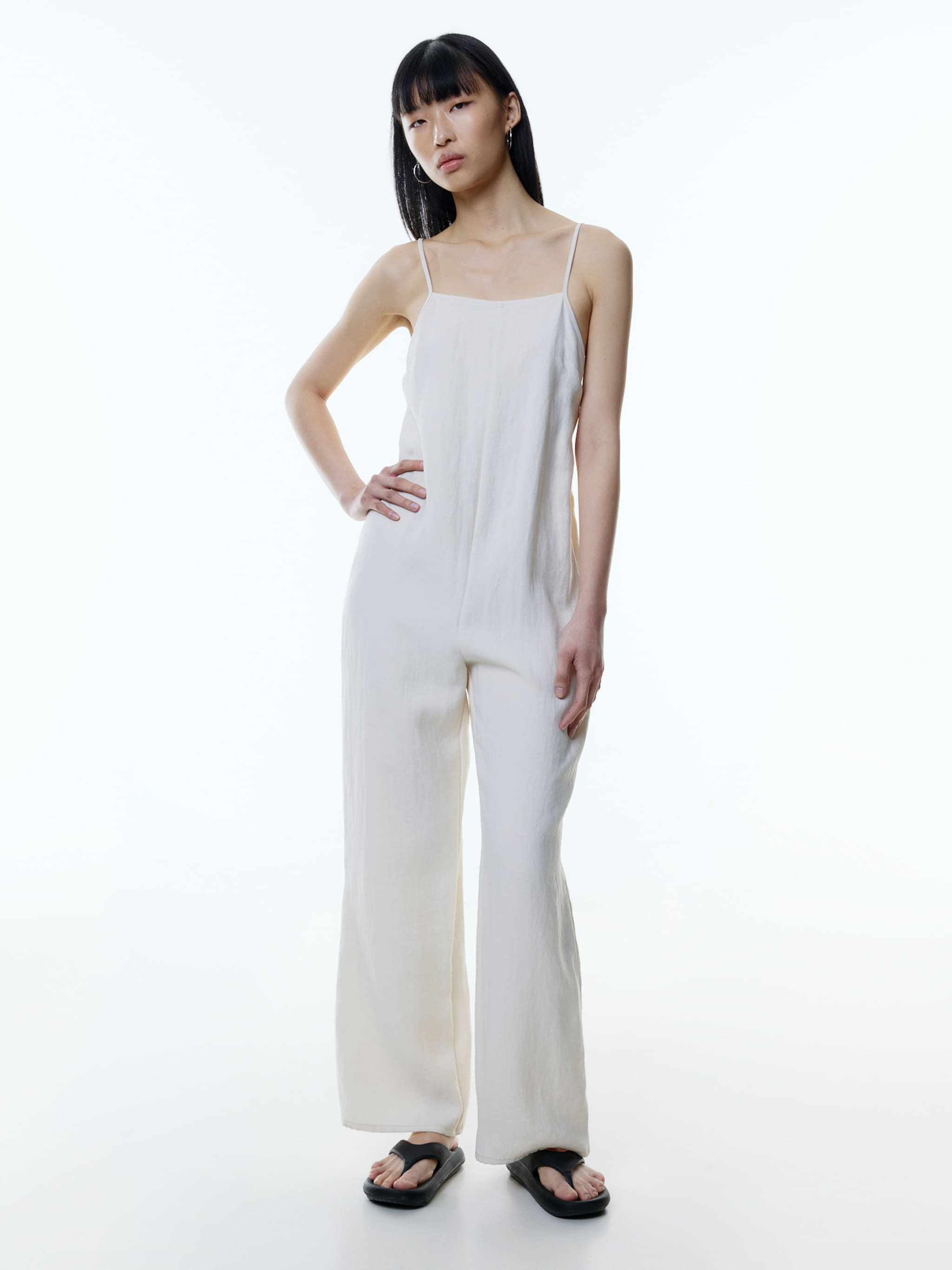 EDITED Producten Jumpsuit 'Xana' Crème