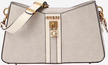 Borsa a spalla 'Ginevra' di GUESS in beige: frontale