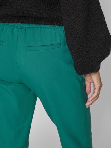 VILA Slim fit Trousers 'VARONE' in Green