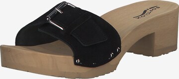 SOFTCLOX Mules 'Pali S3595' in Black: front