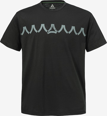 T-Shirt fonctionnel 'Elmori' Schöffel en noir : devant