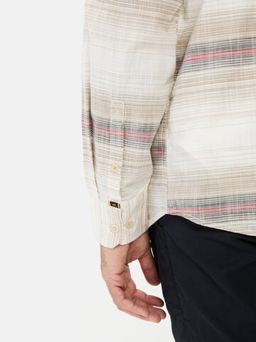 CAMEL ACTIVE Regular fit Button Up Shirt in Beige