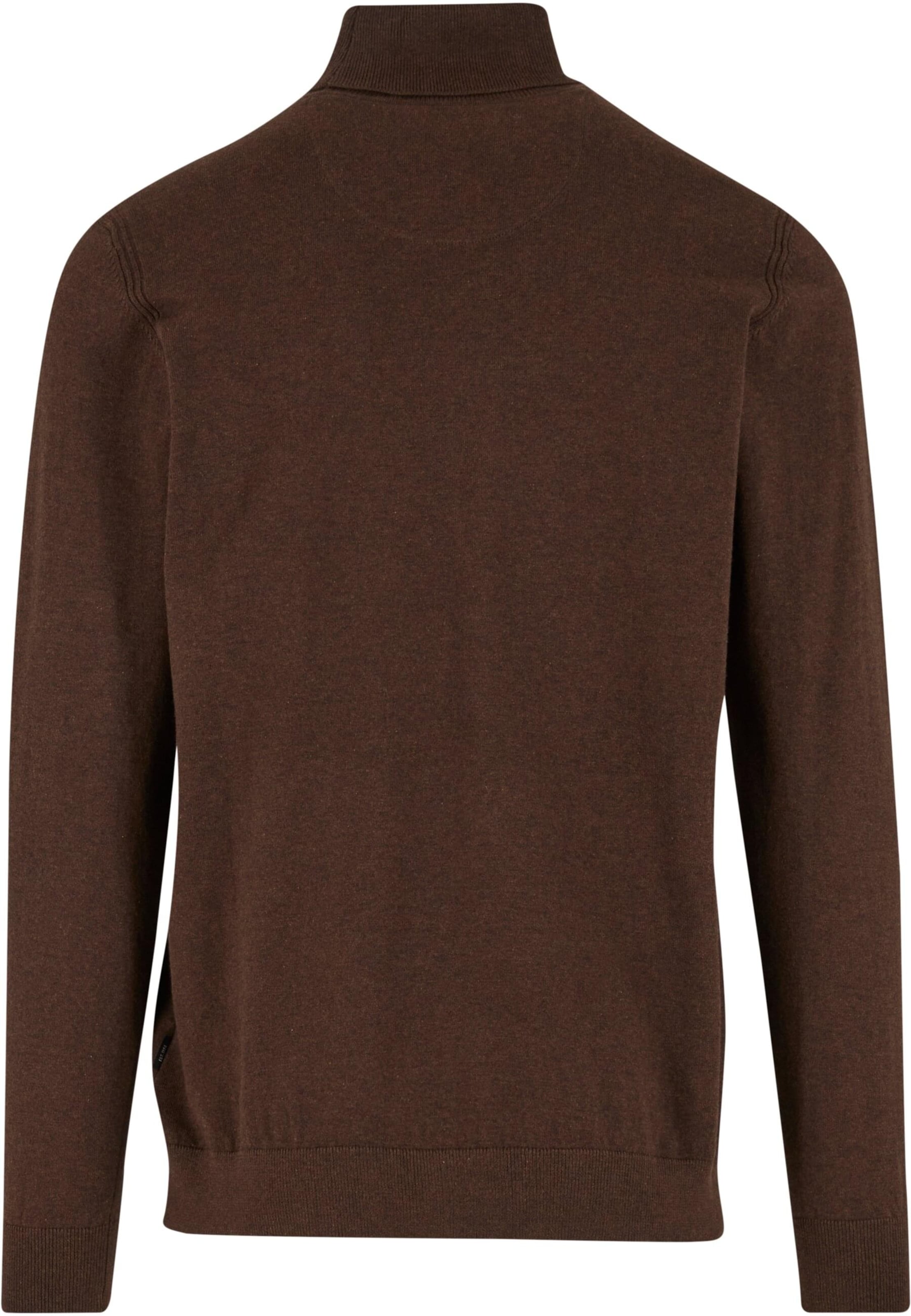 INDICODE JEANS Trui 'Van Paul' in Bruin