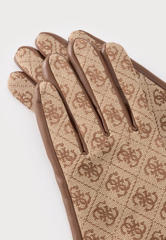 GUESS Fingerhandschuhe 'Noelle' in Beige