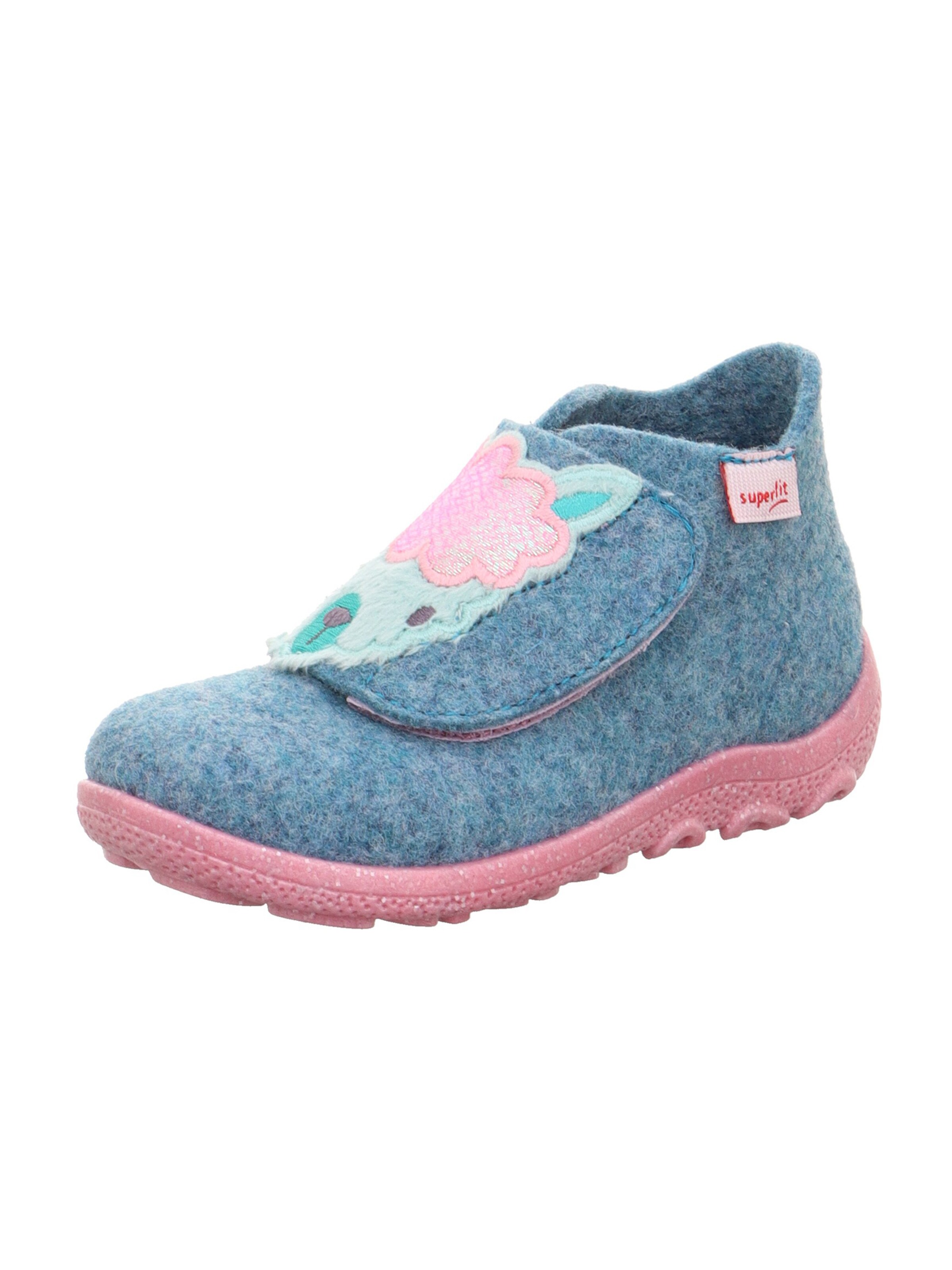 SUPERFIT Slippers 'HAPPY OCTI' in Green: front