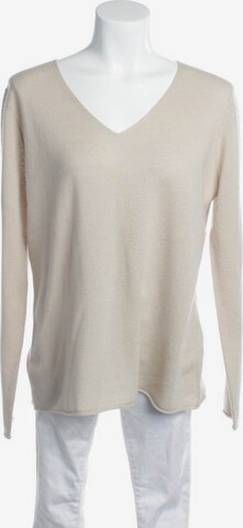 HERZENSANGELEGENHEIT Sweater & Cardigan in XL in White: front