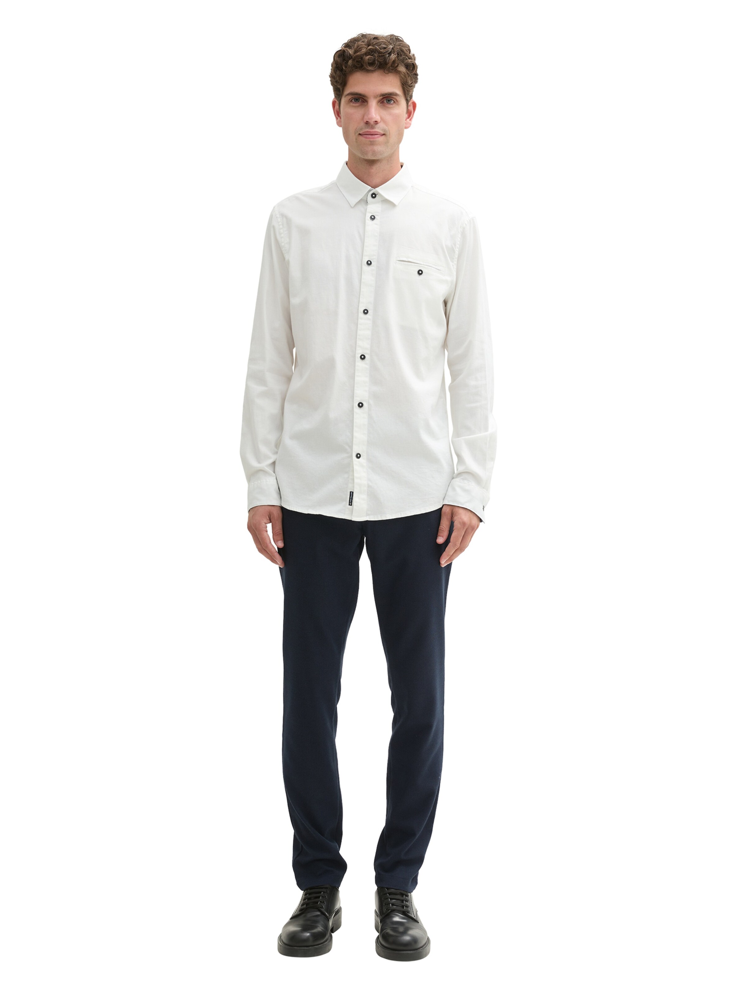 TOM TAILOR Slimfit Chino nadrág - kék