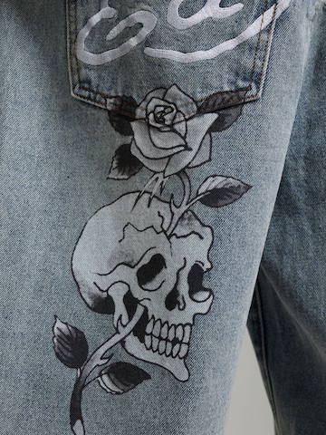 Loosefit Jeans di Ed Hardy in blu