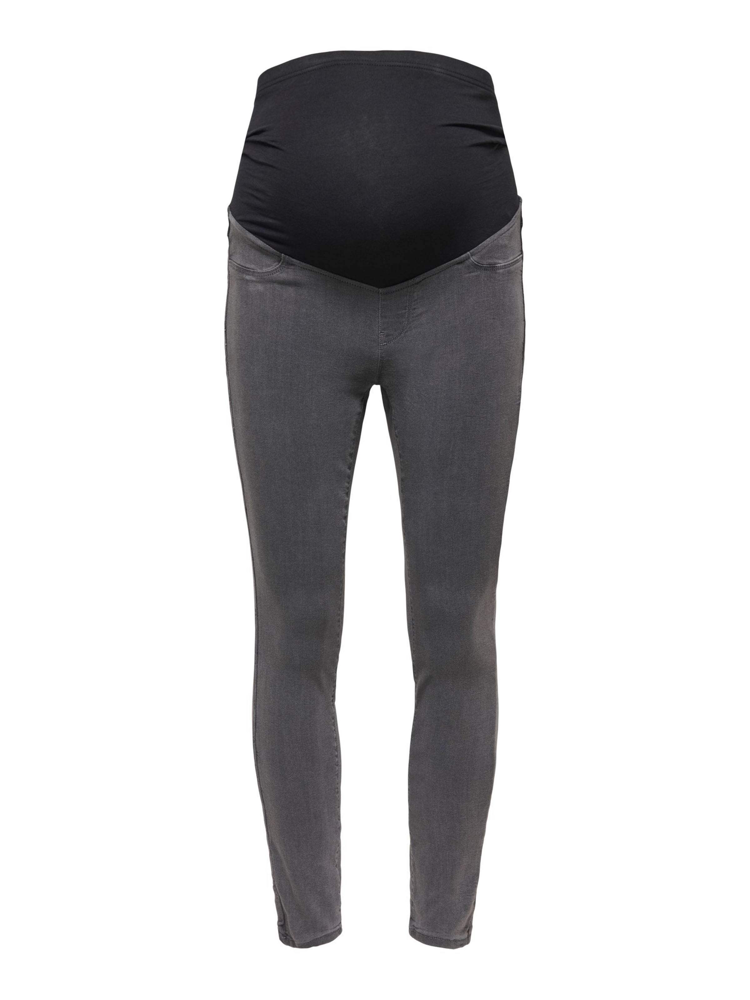 Skinny Jean 'OLMRain' Only Maternity en gris : devant