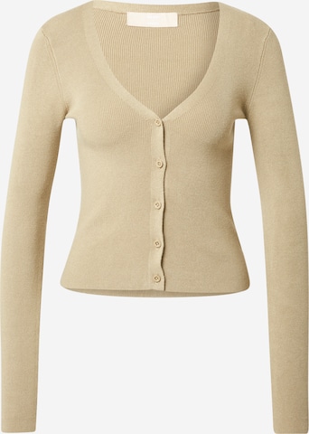 Cardigan 'Vicky' LENI KLUM x ABOUT YOU en vert : devant