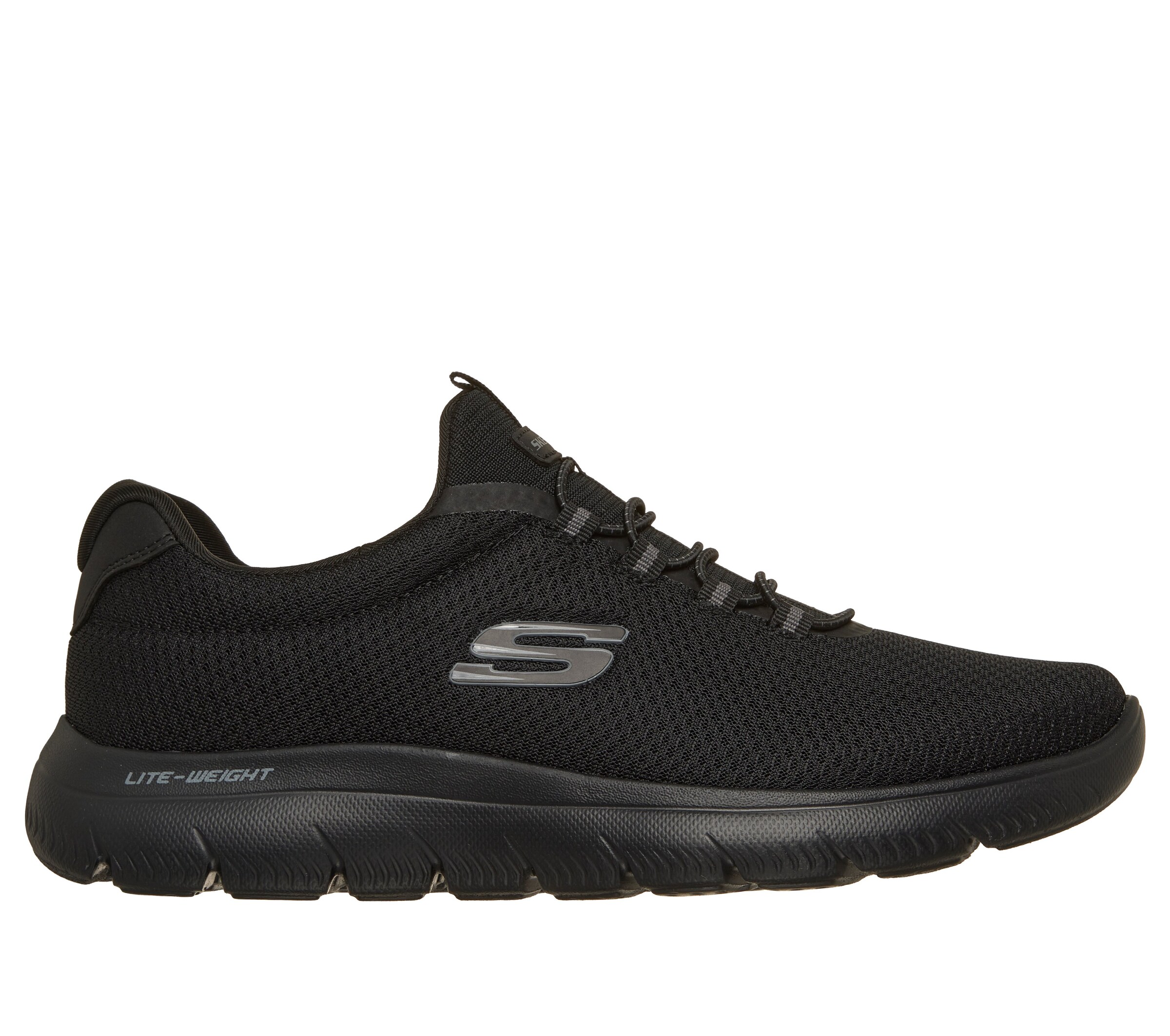 SKECHERS Slip-Ons in Black